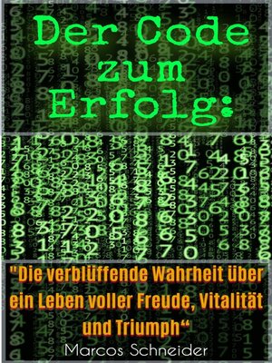 cover image of Der Code zum Erfolg -